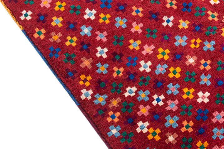 2' 10 x 10' Hand Knotted Balouch Wool Runner Rug