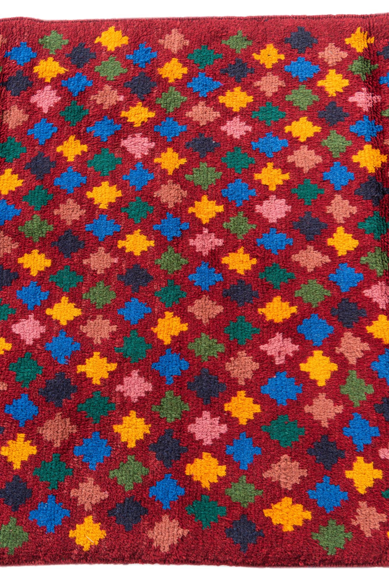 2' 9 x 9' 7 Hand Knotted Balouch Wool Runner Rug