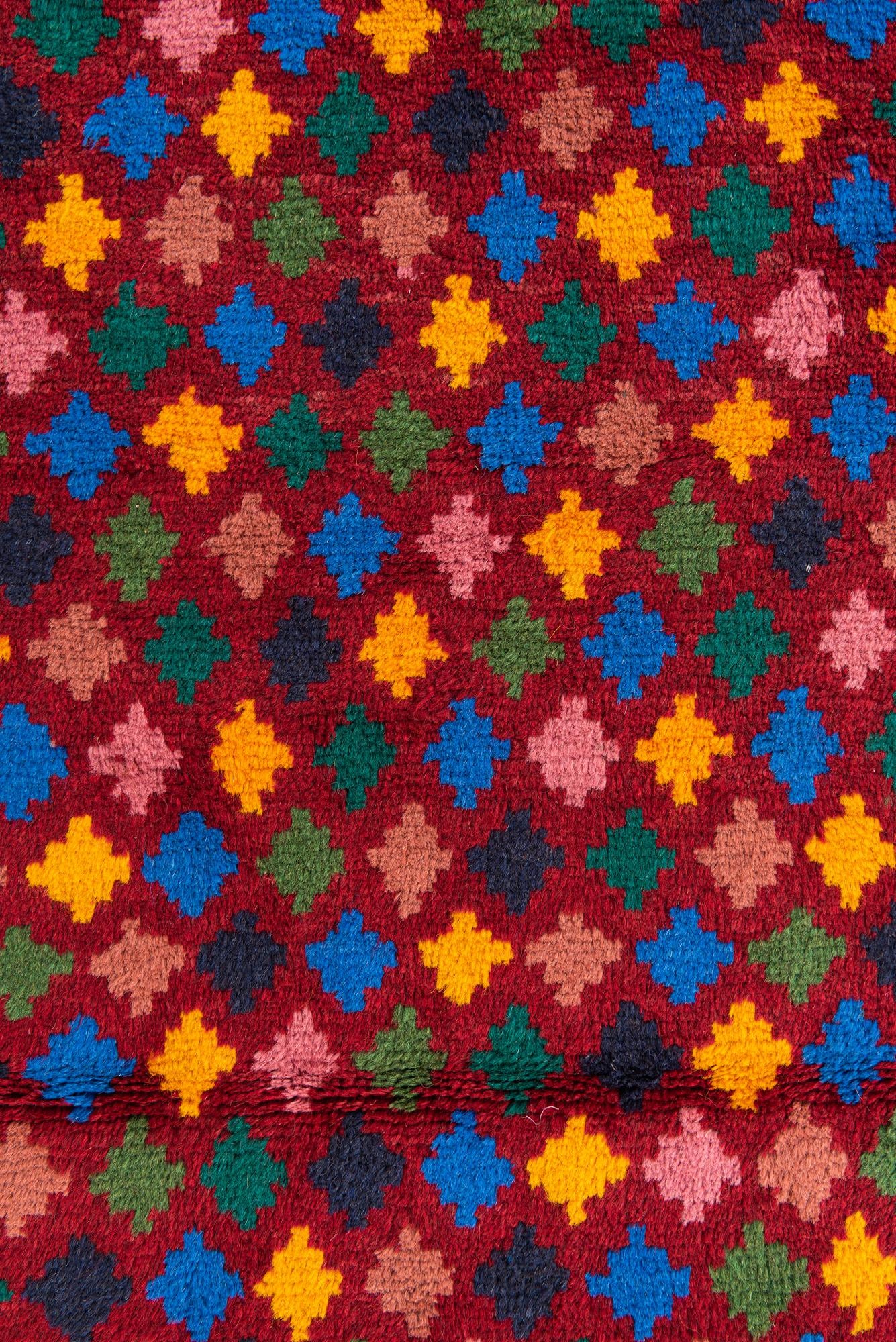 2' 9 x 9' 7 Hand Knotted Balouch Wool Runner Rug