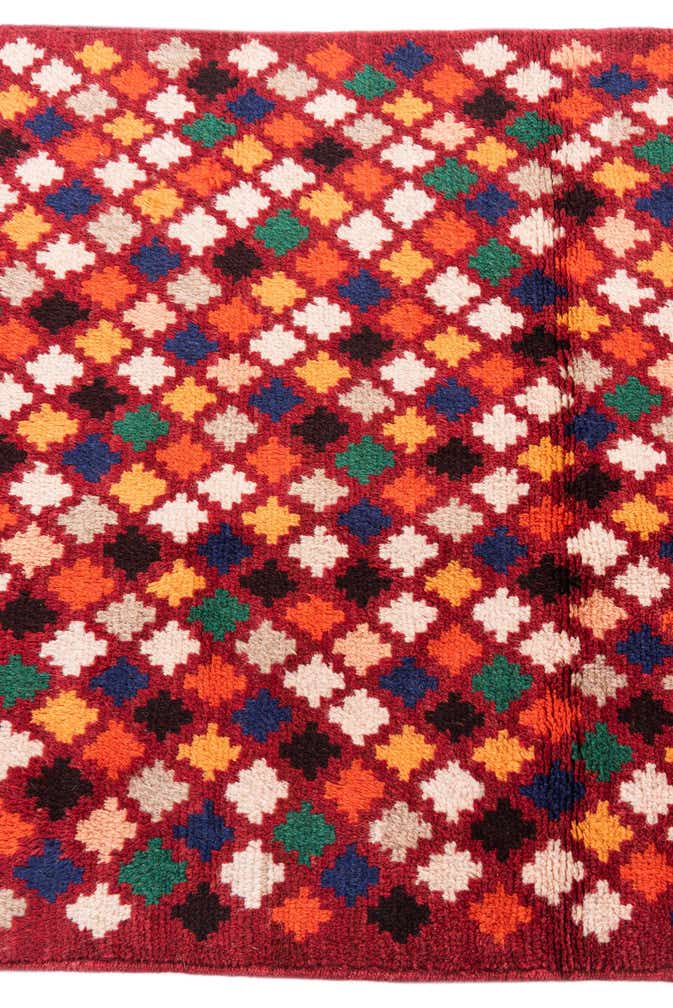 2' 9 x 9' 5 Hand Knotted Balouch Wool Runner Rug