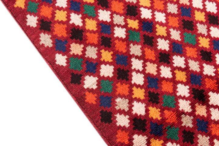 2' 9 x 9' 5 Hand Knotted Balouch Wool Runner Rug