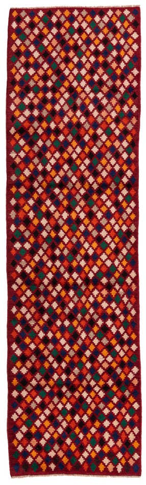 Detail image of 2' 9 x 9' 5 Hand Knotted Balouch Wool Runner Rug