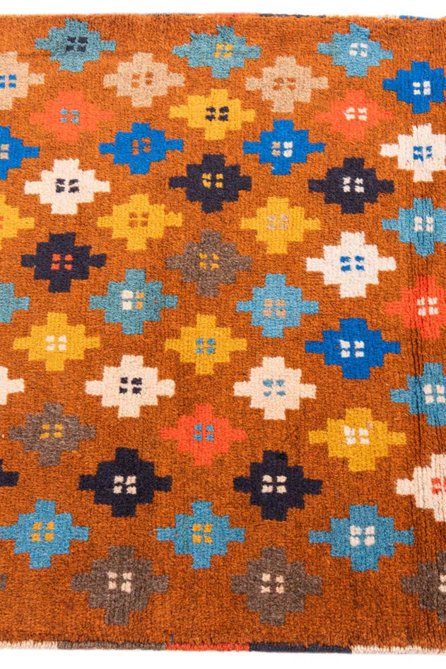Detail image of 2' 7 x 9' Hand Knotted Balouch Wool Runner Rug