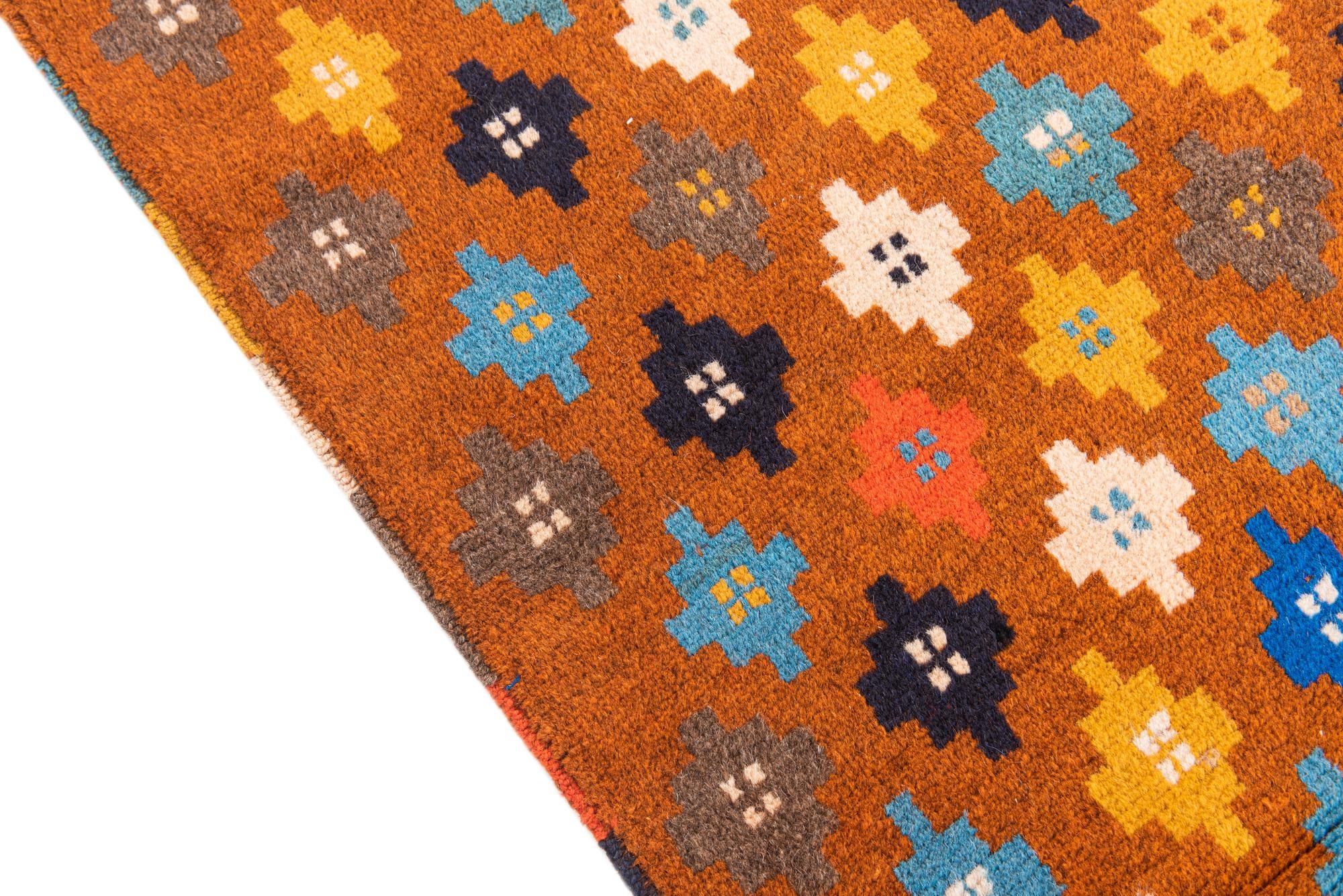 2' 7 x 9' Hand Knotted Balouch Wool Runner Rug