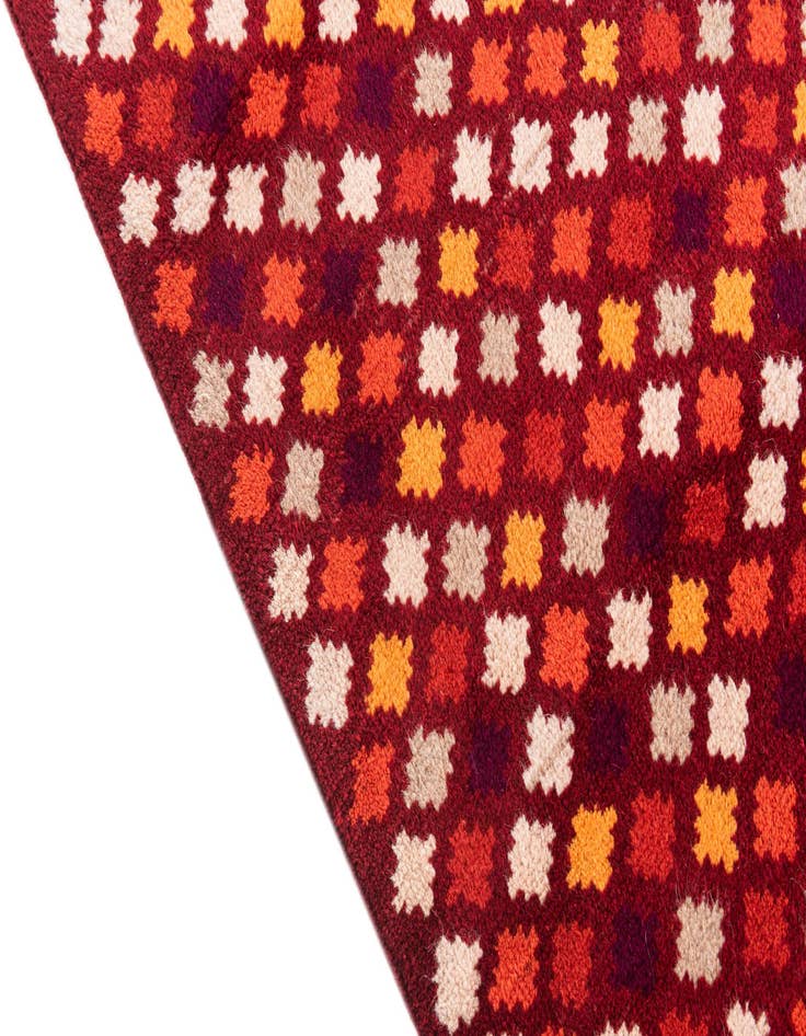 Detail image of 2' 8 x 9' 9  Hand Knotted Balouch Wool Runner Rug