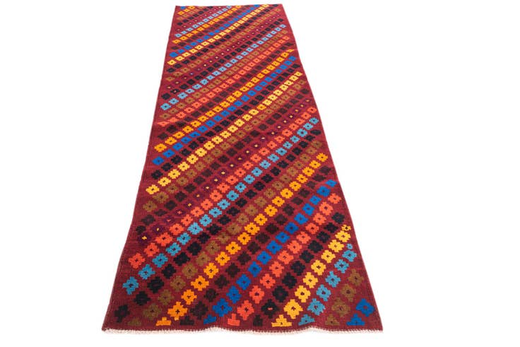 Detail image of 2' 9 x 9' 1 Hand Knotted Balouch Wool Runner Rug