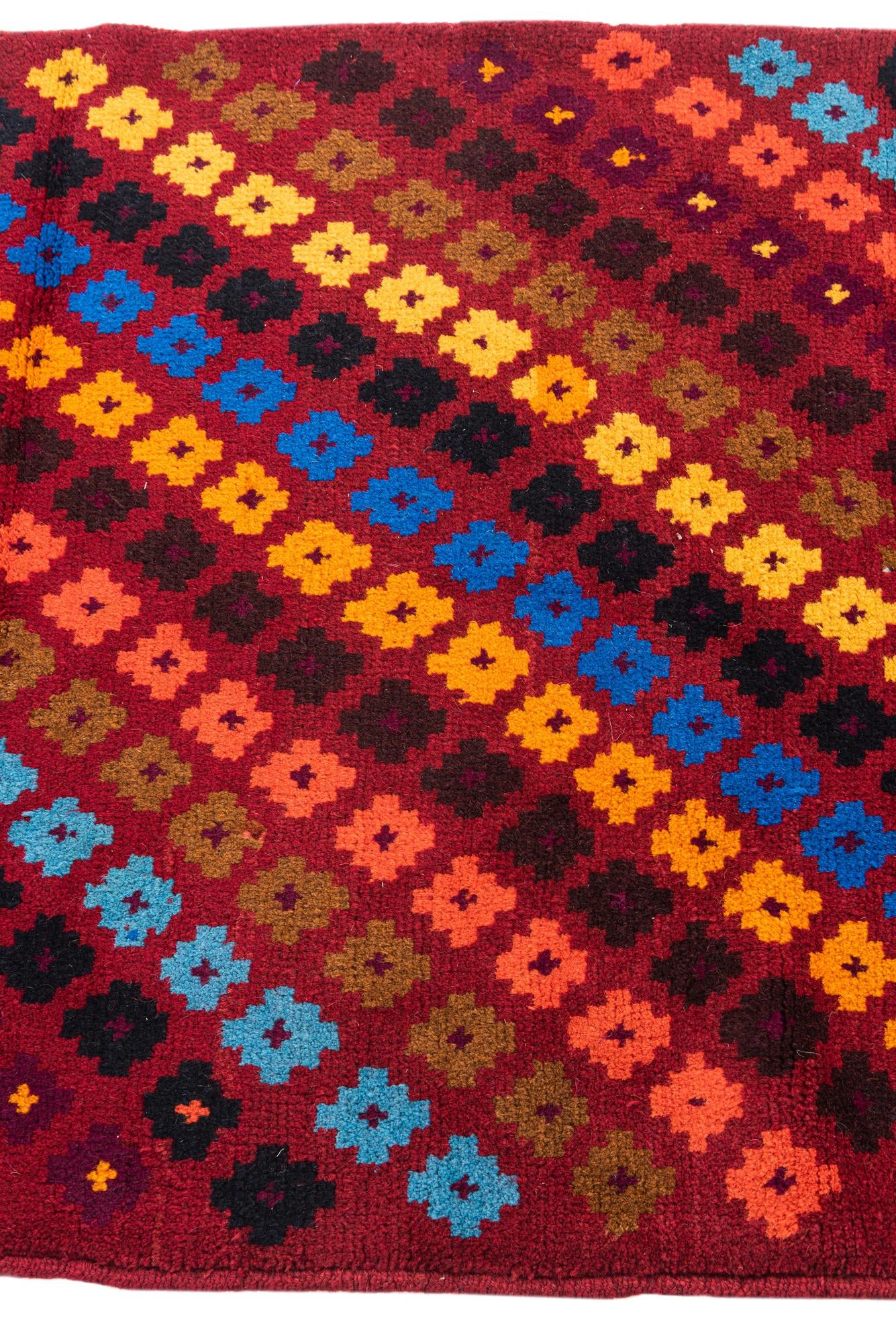2' 9 x 9' 1 Hand Knotted Balouch Wool Runner Rug