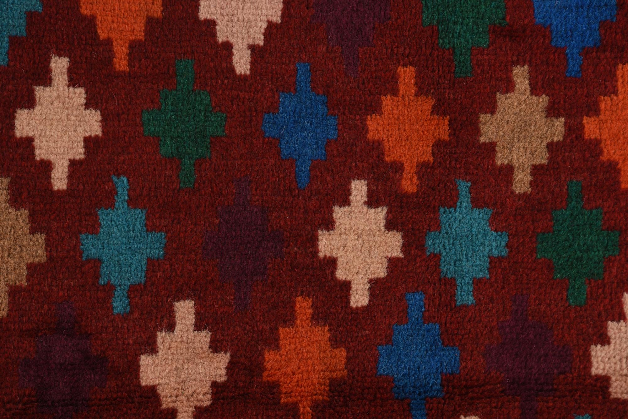 3' x 9' 10 Hand Knotted Balouch Wool Runner Rug
