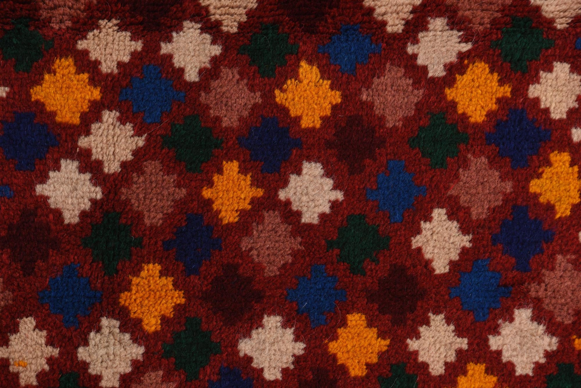 2' 6 x 8' 10 Hand Knotted Balouch Wool Runner Rug