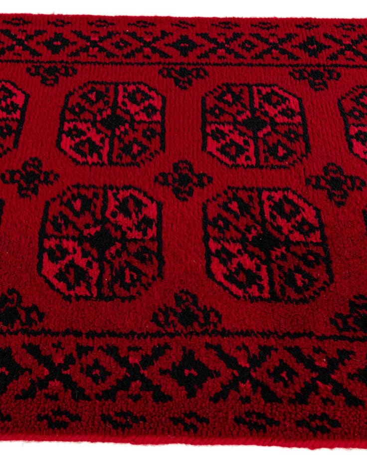 Detail image of 3' x 10' 11 Hand Knotted Balouch Persian Wool Runner Rug