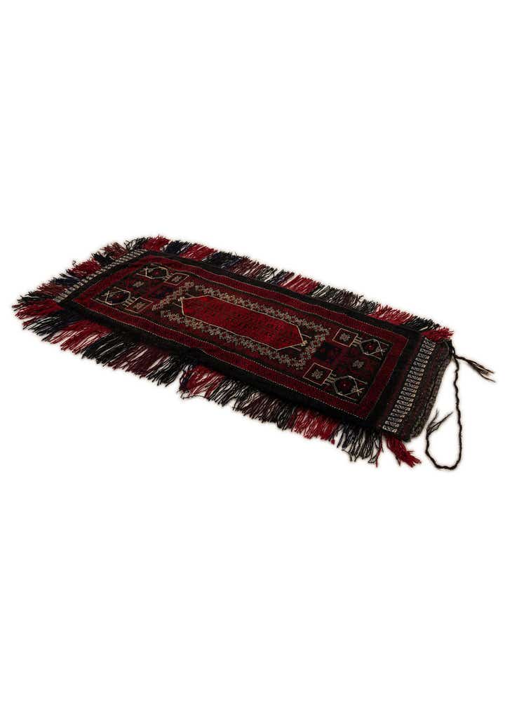 1' 6 x 4' Hand Knotted Balouch Persian Wool Runner Rug