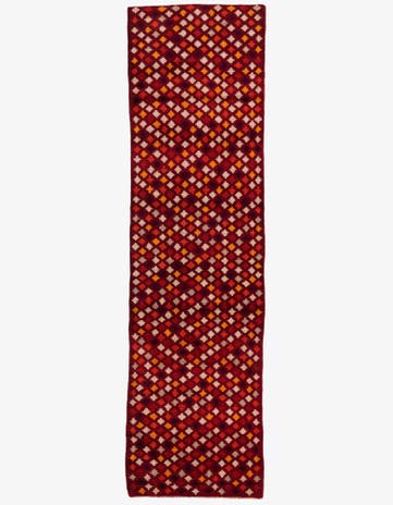 2' 8 x 9' 9 Hand Knotted Balouch Wool Runner Rug