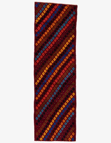 2' 9 x 9' 1 Hand Knotted Balouch Wool Runner Rug