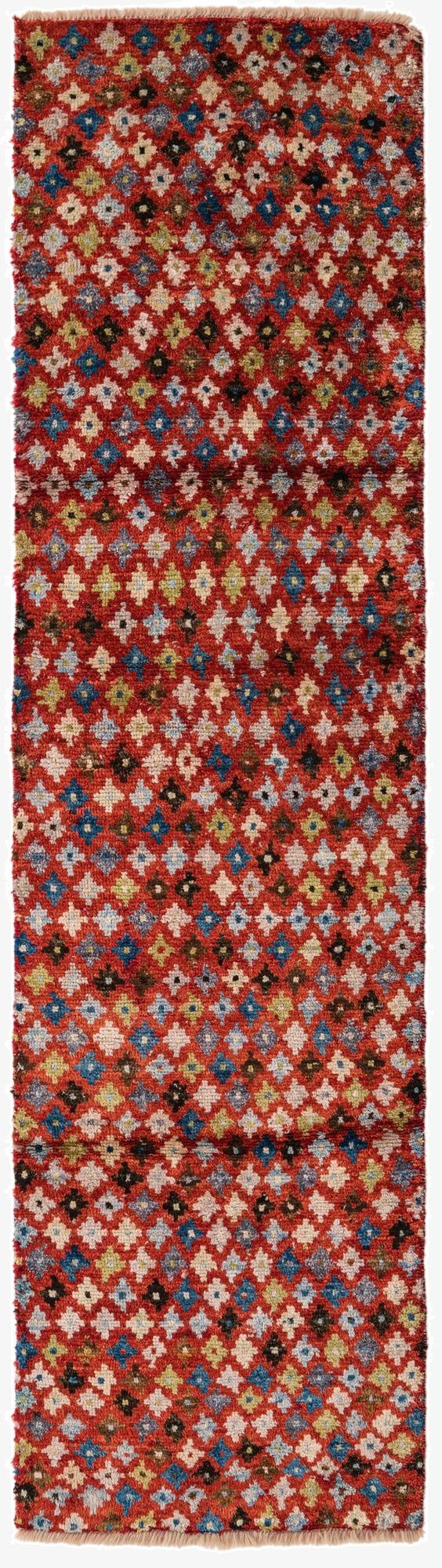 2' 7 x 9' 10  Hand Knotted Balouch Wool Runner Rug