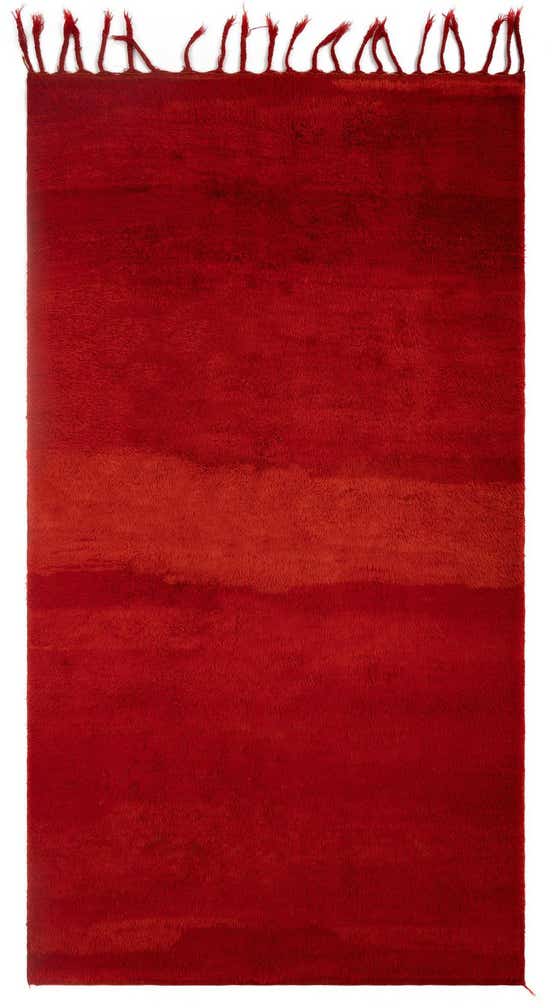 5' 9 x 10' 9 Beni Ouarain Wool Runner Rug