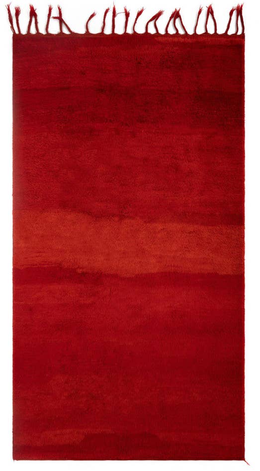 Detail image of 5' 9 x 10' 9 Beni Ouarain Wool Runner Rug