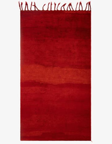 5' 9 x 10' 9 Beni Ouarain Wool Runner Rug