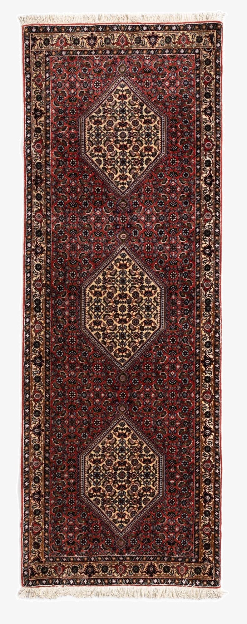 2' 6 x 7' Bidjar fine Wool Runner Rug