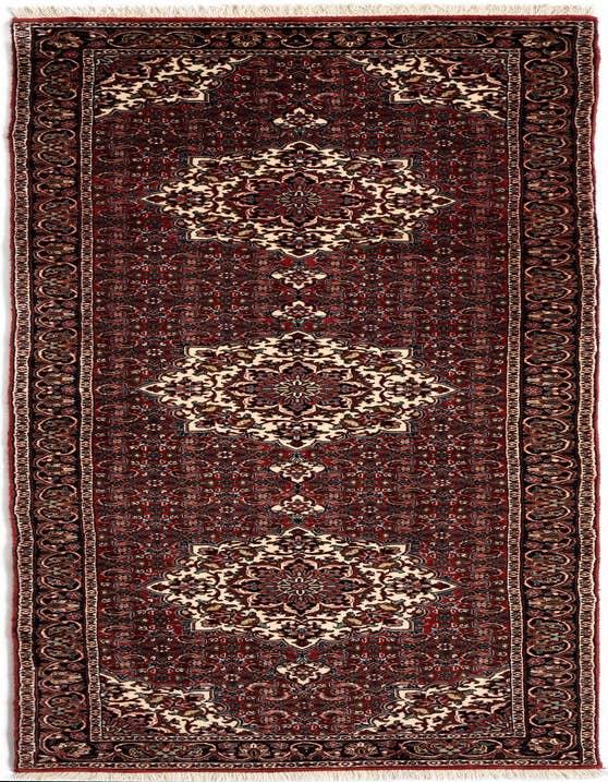 Detail image of 2' 5 x 9' Bidjar Wool Runner Rug