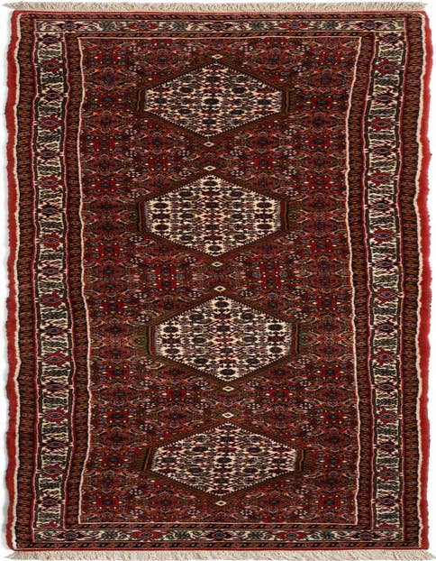 Detail image of 2' 6 x 10' 5 Bidjar Wool Runner Rug