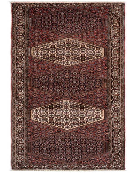 Detail image of 2' 6 x 13' 2 Bidjar Wool Runner Rug
