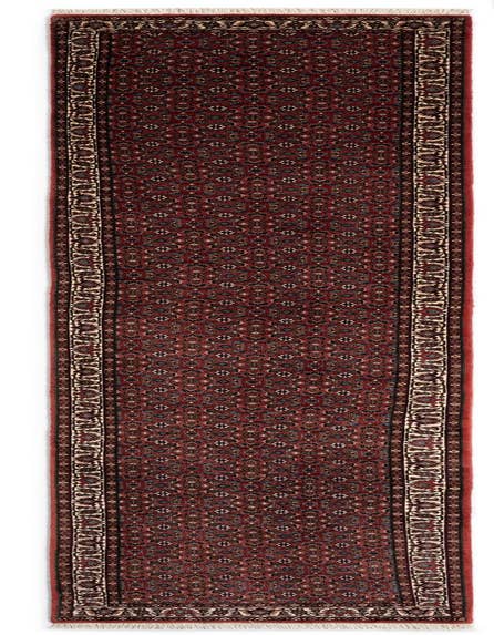 Detail image of 2' 4 x 13' Bidjar Wool Runner Rug