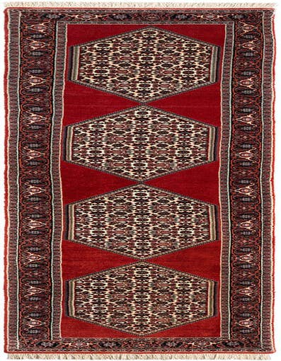 Detail image of 2' x 9' 11 Bidjar Wool Runner Rug