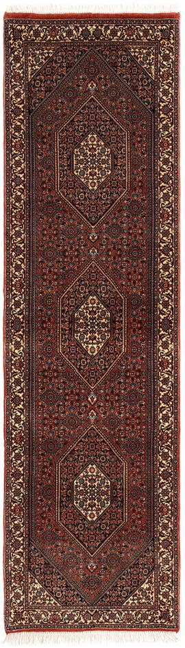 Detail image of 2' 6 x 8' 8 Bidjar Wool Runner Rug