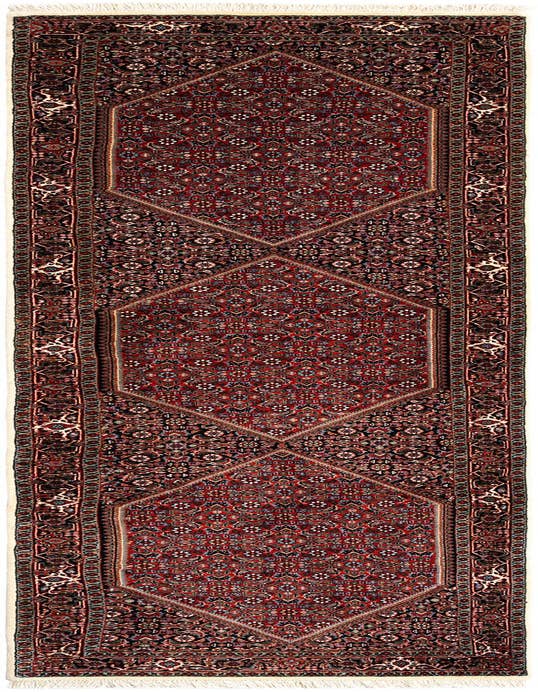 Detail image of 2' 6 x 9' 7 Bidjar Wool Runner Rug