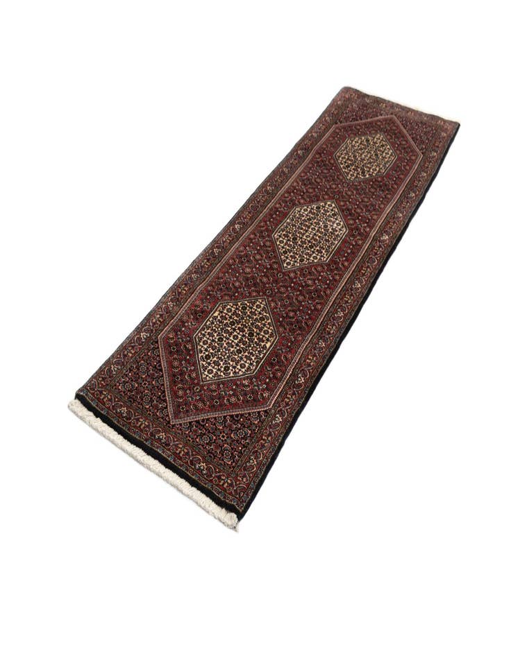 Detail image of 2' 5 x 8' Bidjar Wool Runner Rug