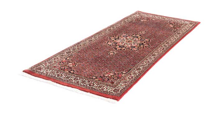 100cm x 205cm Bidjar Wolle Läufer Teppich