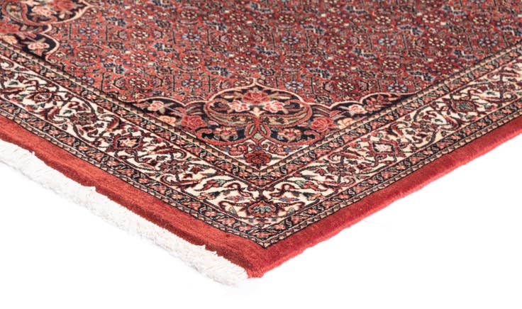 Detailansicht von 100cm x 205cm Bidjar Wolle Läufer Teppich