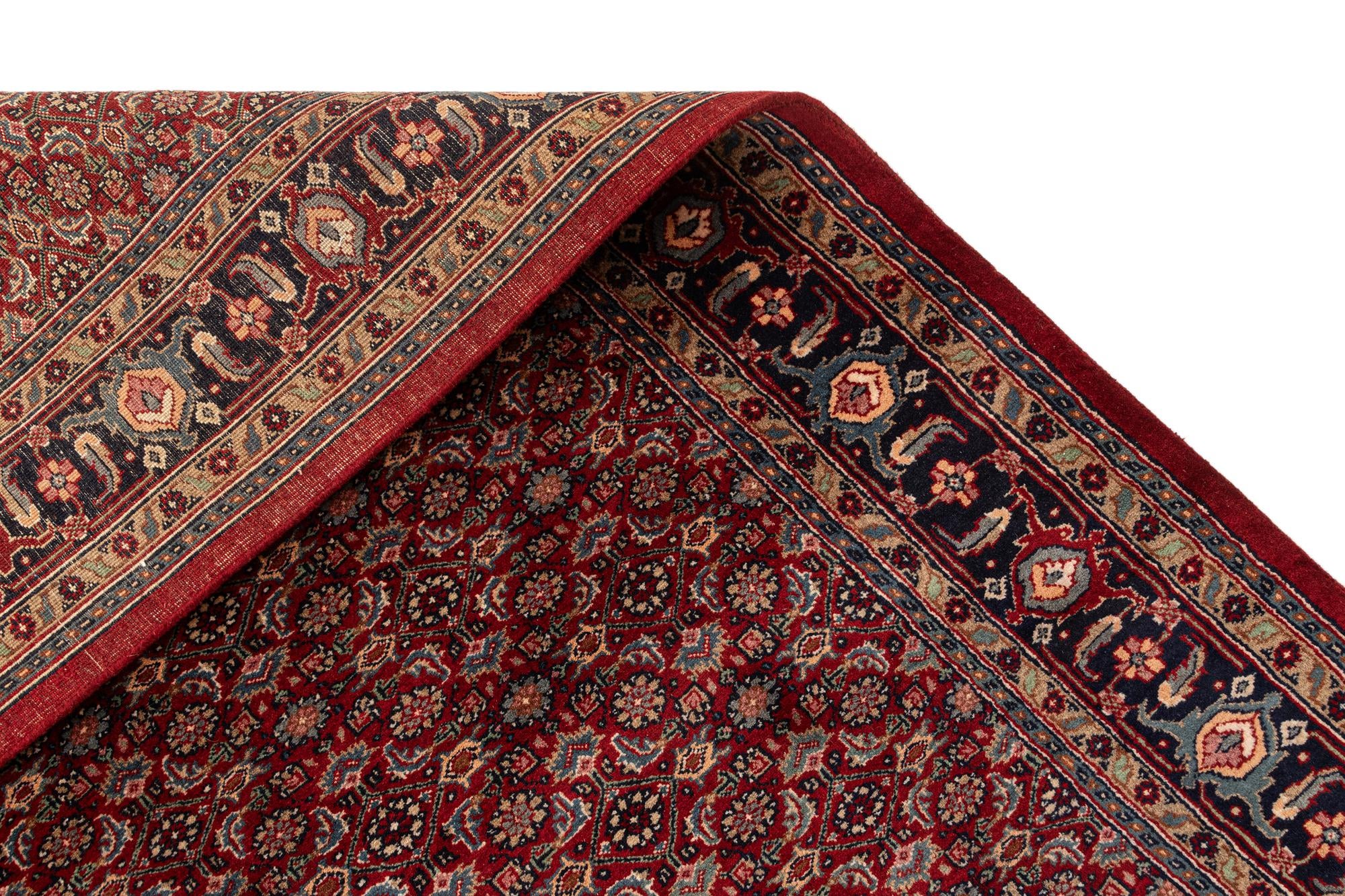 5' 6 x 10' 8 Hand Knotted Bidjar Wool Runner Rug