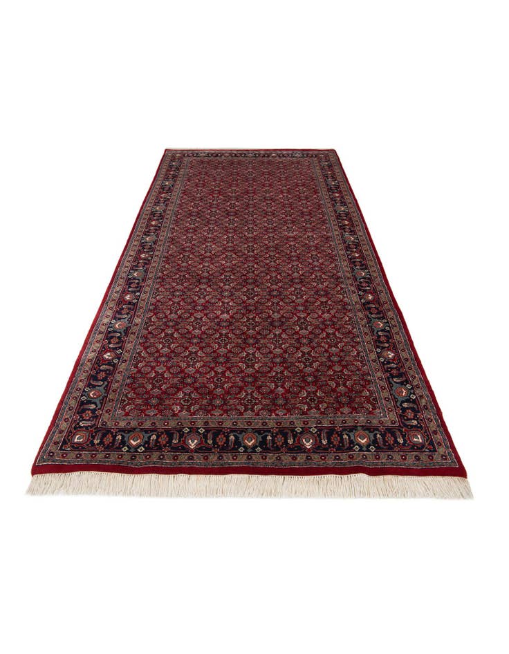 Detail image of 5' 4 x 10' 10 Hand Knotted Bidjar Wool Runner Rug