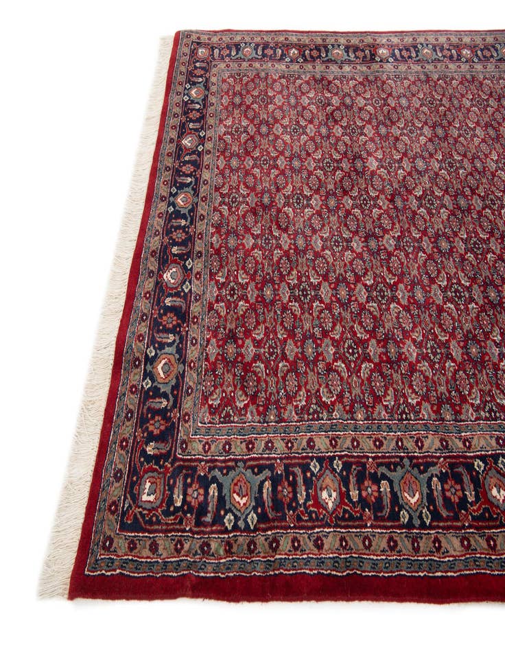 Detail image of 5' 4 x 10' 10 Hand Knotted Bidjar Wool Runner Rug