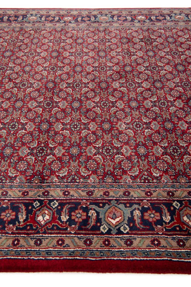 Detail image of 5' 4 x 10' 10 Hand Knotted Bidjar Wool Runner Rug