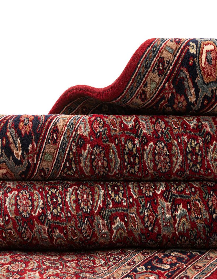 Detail image of 5' 4 x 10' 10 Hand Knotted Bidjar Wool Runner Rug
