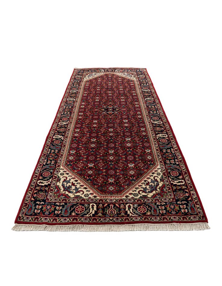 Detail image of 5' 3 x 11' 2 Hand Knotted Bidjar Wool Runner Rug