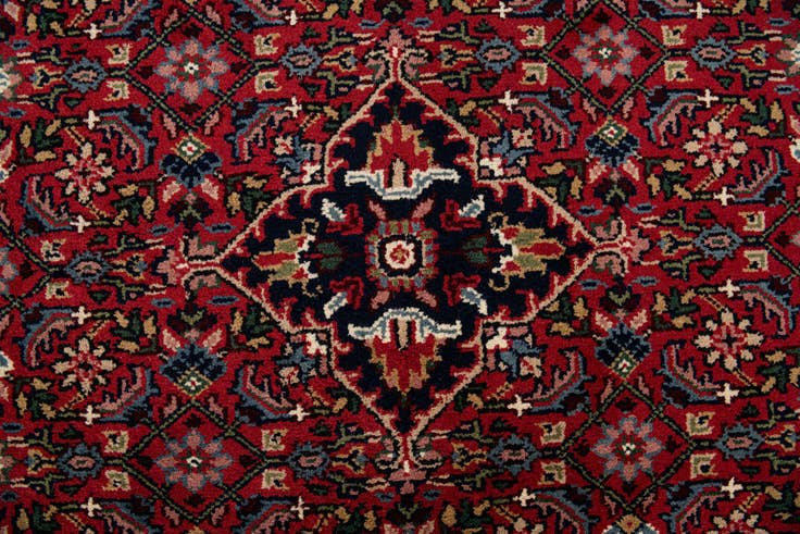 Detail image of 5' 3 x 11' 2 Hand Knotted Bidjar Wool Runner Rug