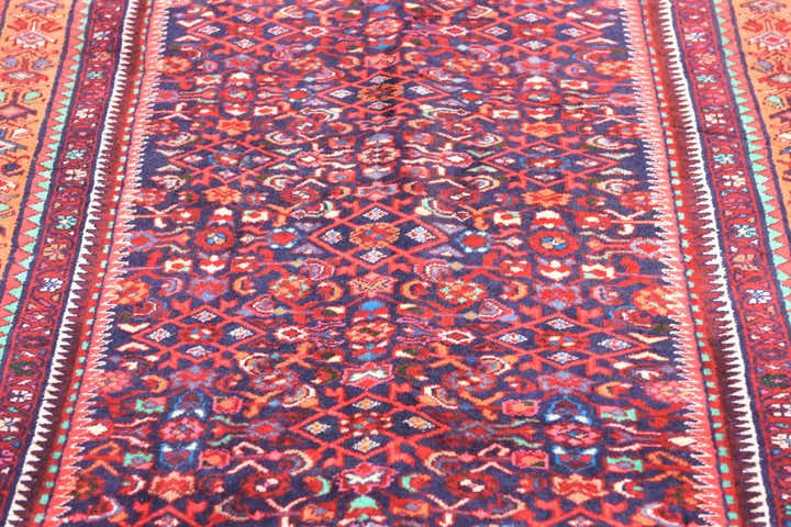 3' 8 x 10' Hand Knotted Bidjar Persian Wool Runner Rug