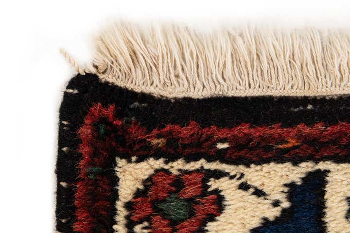 2' 1 x 4' Hand Knotted Bidjar Wool Runner Rug