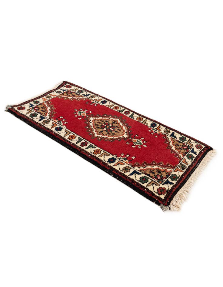 Detail image of 2' 1 x 4' Hand Knotted Bidjar Wool Runner Rug