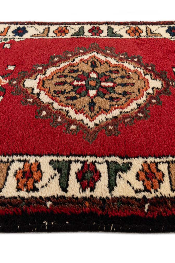2' 1 x 4' Hand Knotted Bidjar Wool Runner Rug