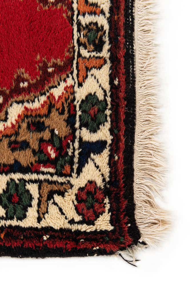 2' 1 x 4' Hand Knotted Bidjar Wool Runner Rug