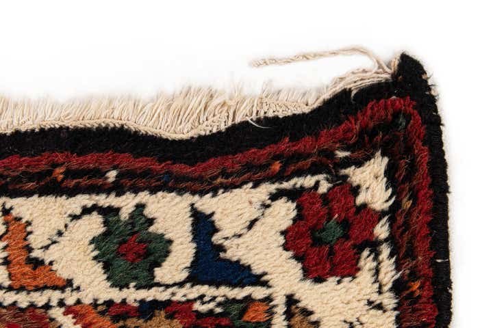 2' 1 x 4' Hand Knotted Bidjar Wool Runner Rug