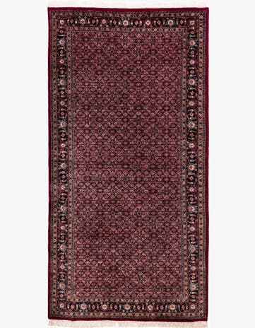 5' 6 x 10' 8 Hand Knotted Bidjar Wool Runner Rug