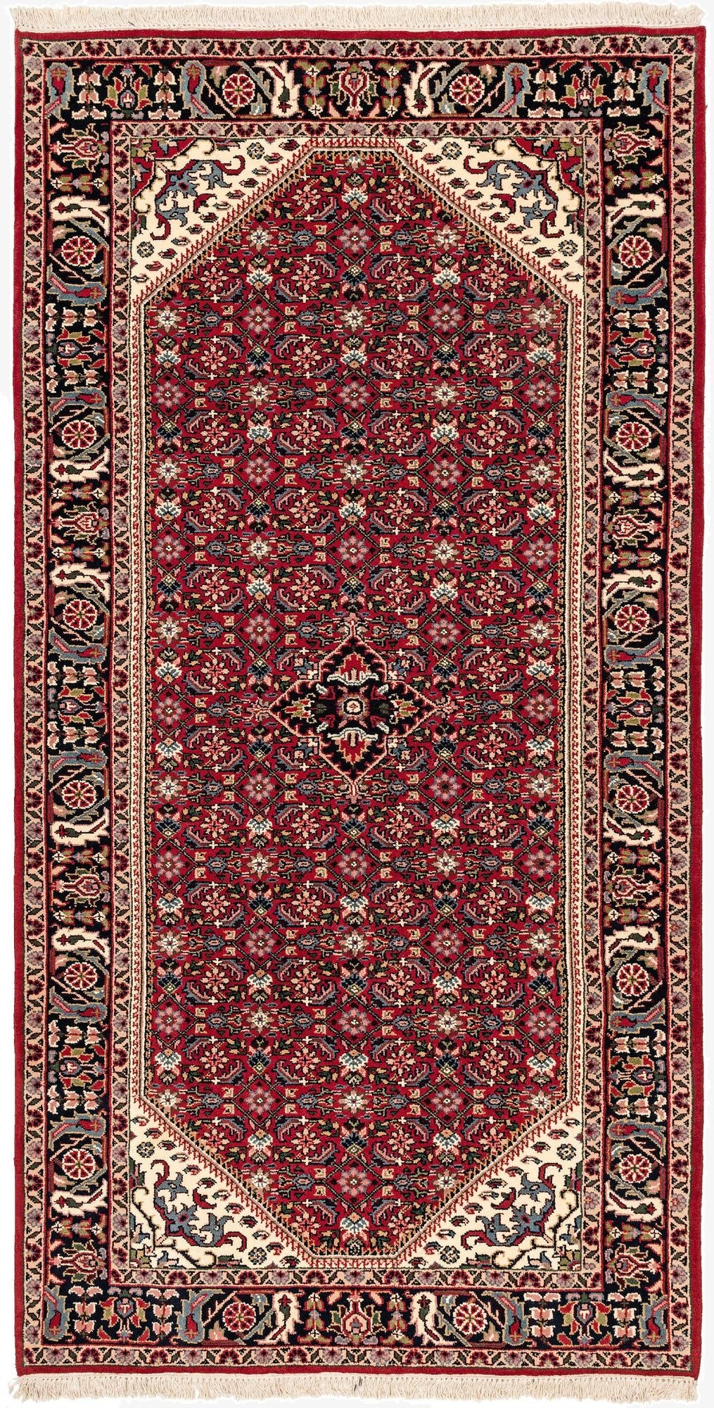 5' 4 x 10' 4  Hand Knotted Bidjar Wool Runner Rug