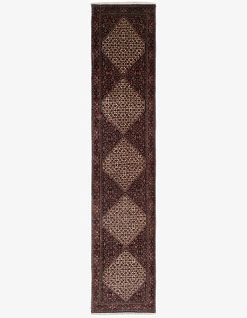 2' 9 x 13' 7 Bidjar Wool Runner Rug