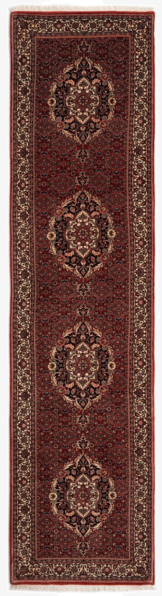 2' 9 x 11' 5 Bidjar Wool Runner Rug