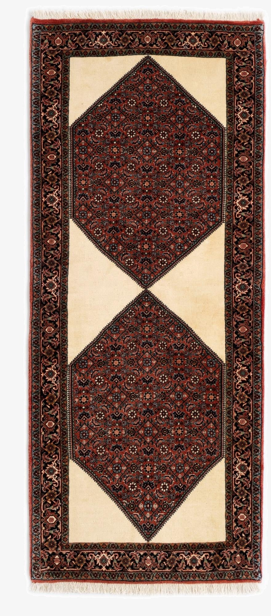 2' 6 x 6' 3 Bidjar Wool Runner Rug